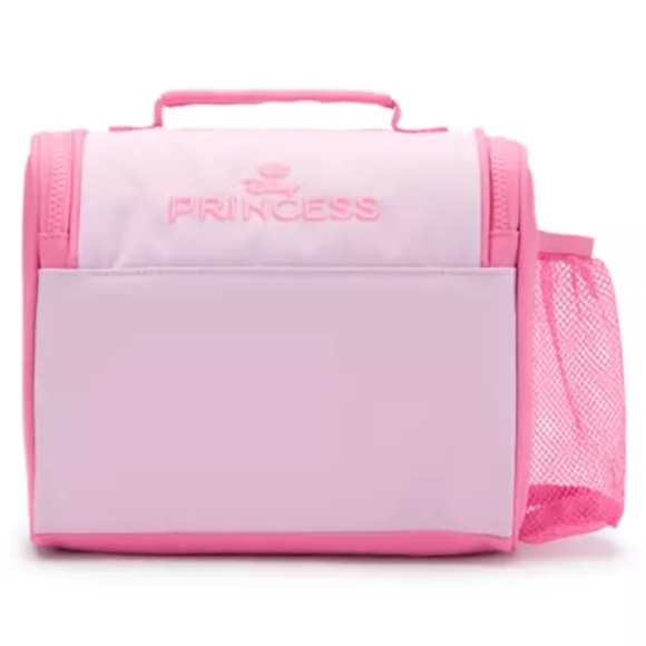 Disney Princess Lunch Box Tiana, Mulan, Belle, Moana, Cinderella Pink Insulated - Picture 11 of 12
